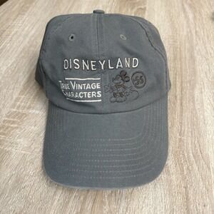 VTG Disney Parks Disneyland 55 True Vintage Characters Mickey Mouse Hat Cap OSFA